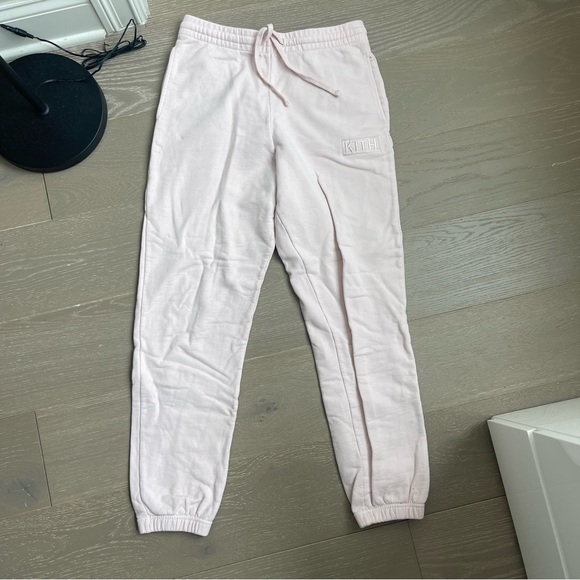 Kith Light Pink Jogger Pants - Picture 1 of 3